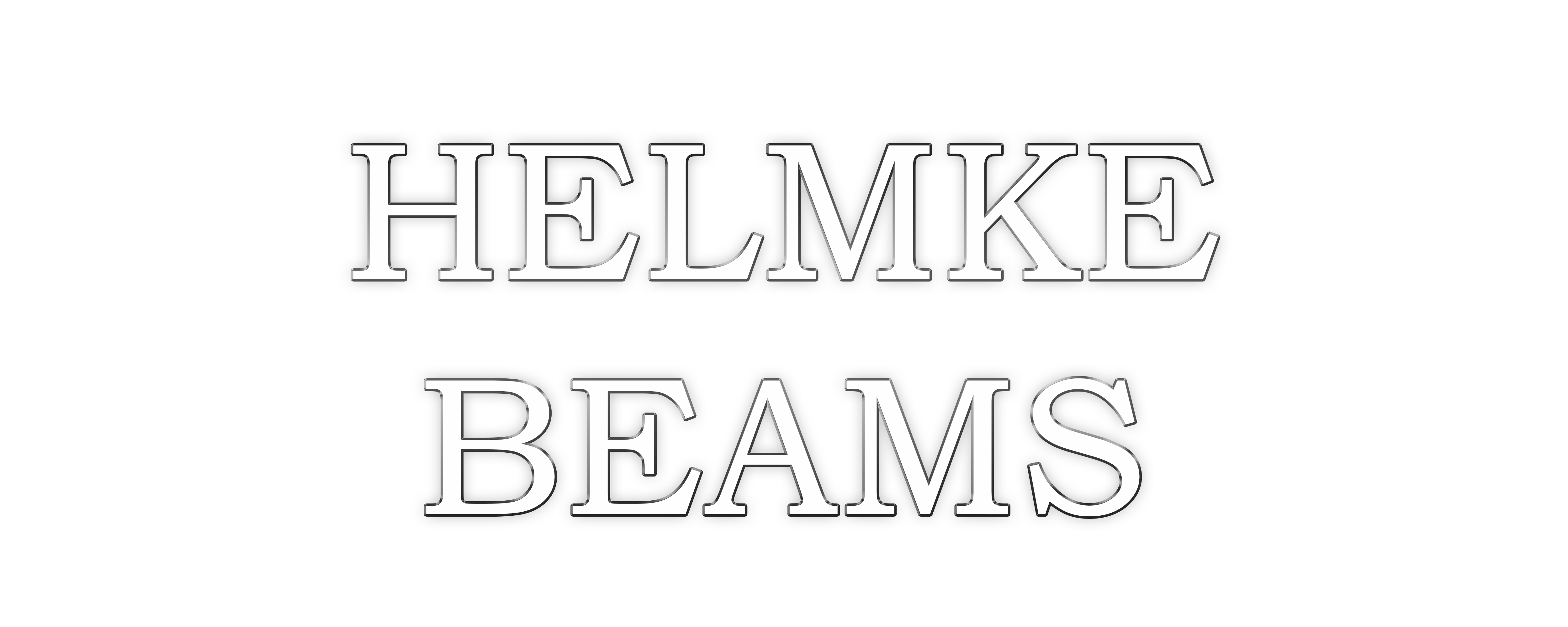 helmke beams logo white
